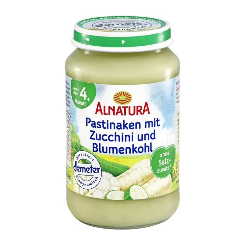 Demeter Alnatura Pastinaken mit Zucchini und Blumenkohl nach dem 4.Monat 190g