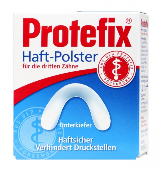 Protefix Haft-Polster Unterkiefer 30ST 6g
