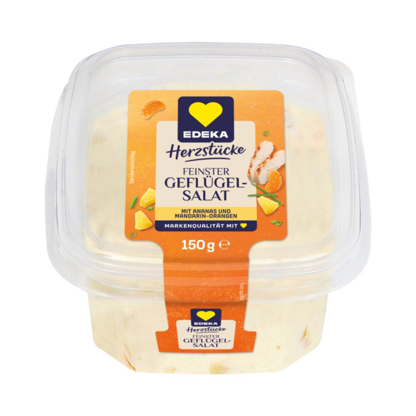 EDEKA Herzstücke Feinster Geflügelsalat 150g