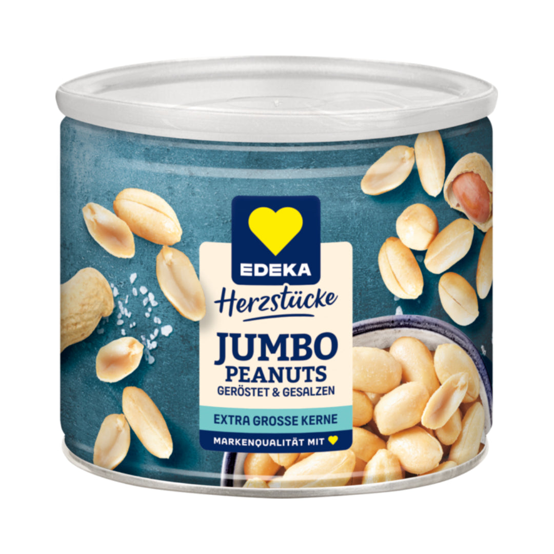 EDEKA Herzstücke Erdnüsse Jumbo geröstet gesalzen 200g