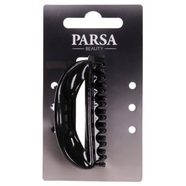 Parsa Beauty Wasserwellklammer gebogen schwarz