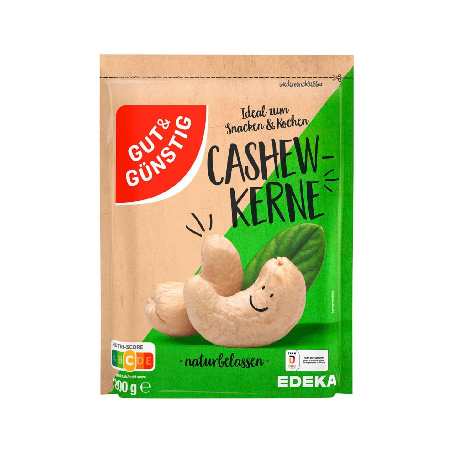 GUT&GÜNSTIG Cashewkerne 200g