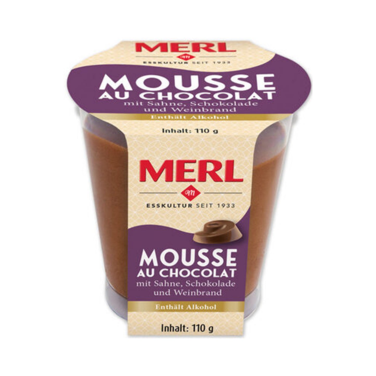 Merl Mousse au Chocolat 110g