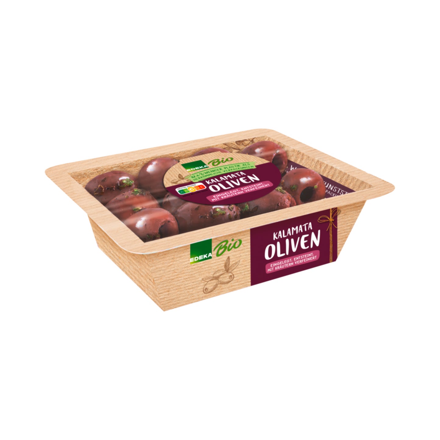 Bio EDEKA Kalamata Oliven mariniert 150g