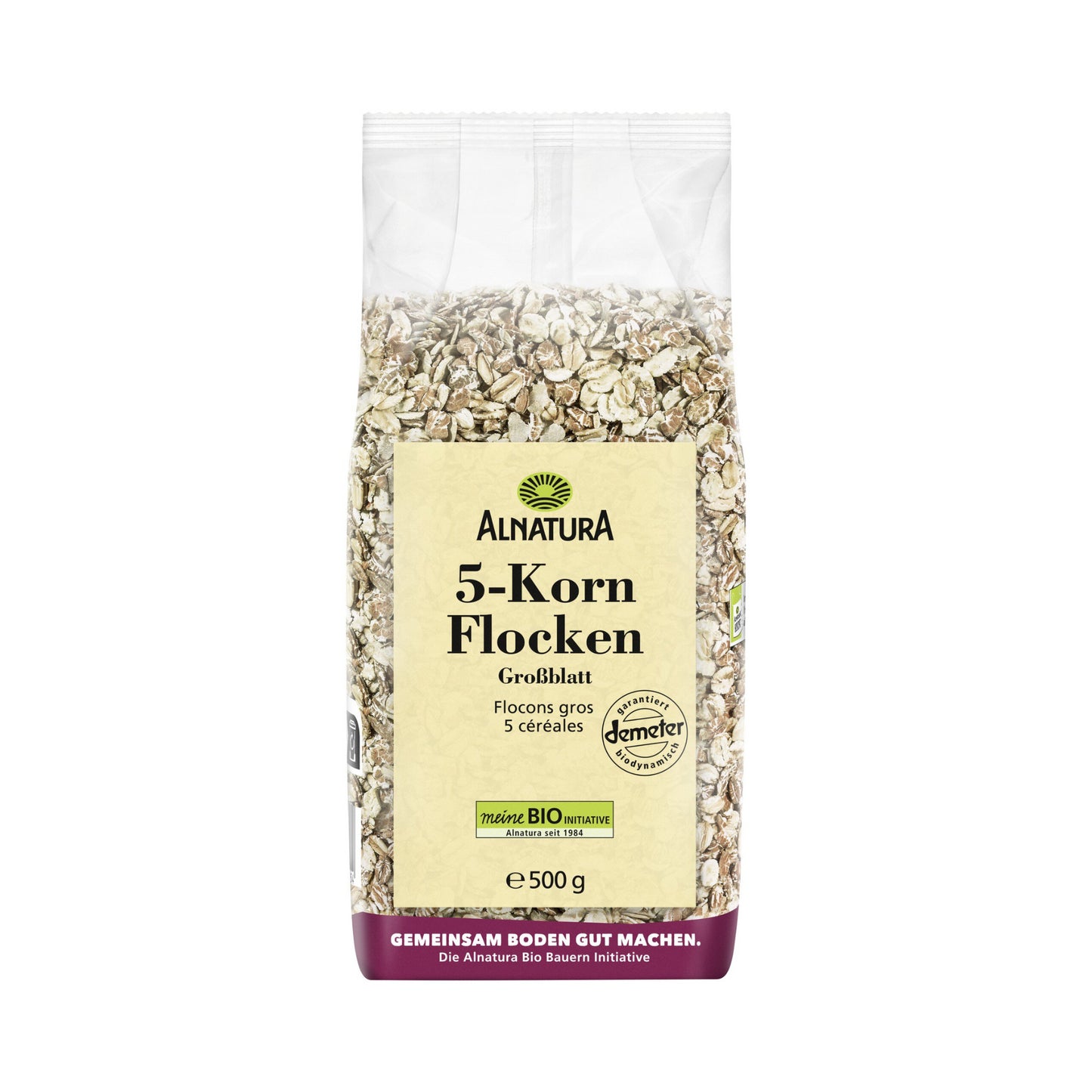 Demeter Alnatura 5-Korn-Flocken 500g