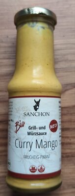 Bio Sancho Grill- und Würzsauce Curry Mango vegan 210ml