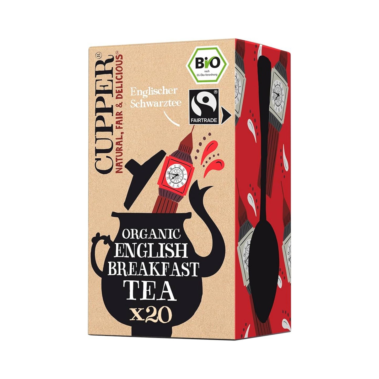 Bio Cupper English Breakfast Tea 20ST 50g