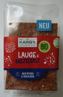 Bio Dr.Kargs Laugen-Knäckebrot Brezelsalz 200g