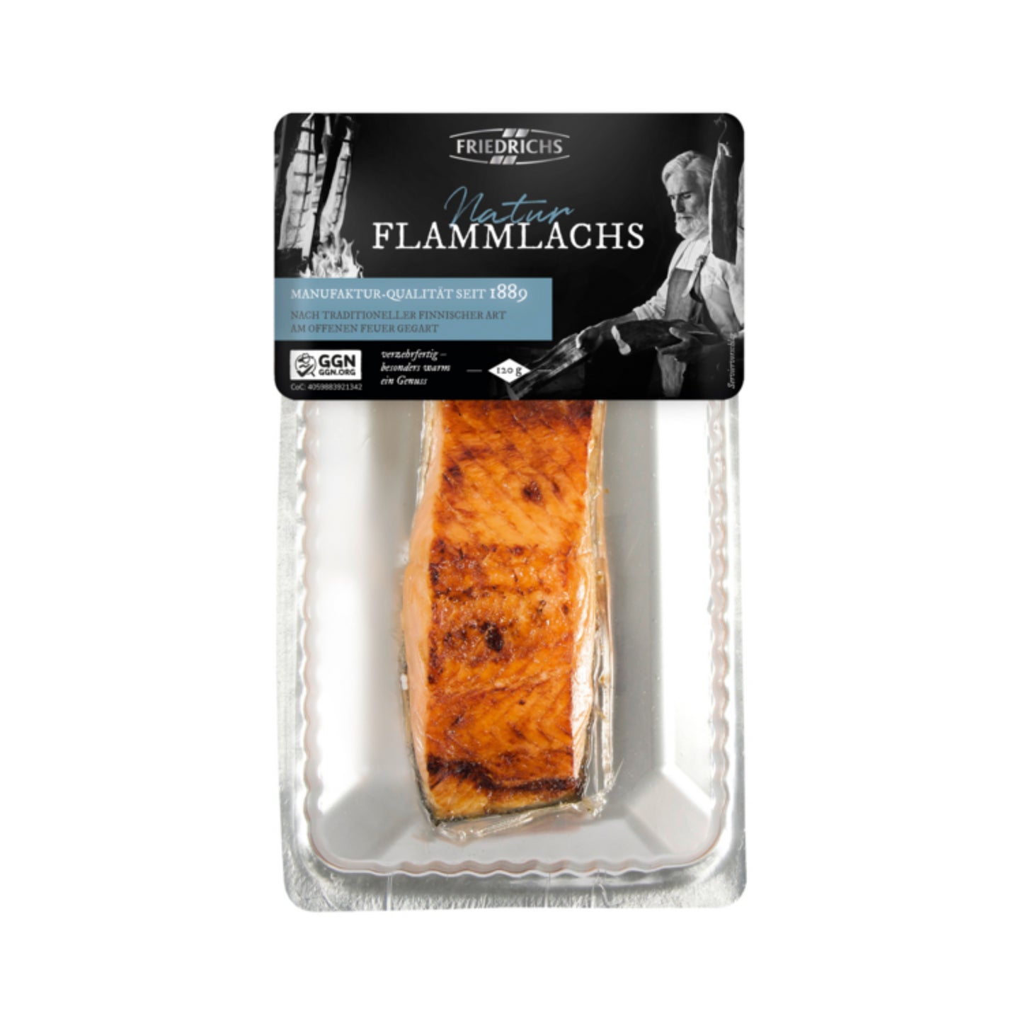 Friedrichs Natur Flammlachs 120g