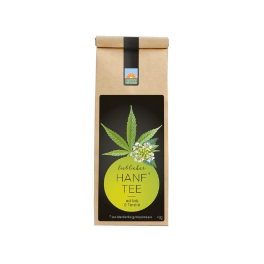 Bio Kräutergarten Pommerland Lieblicher Hanftee 40g