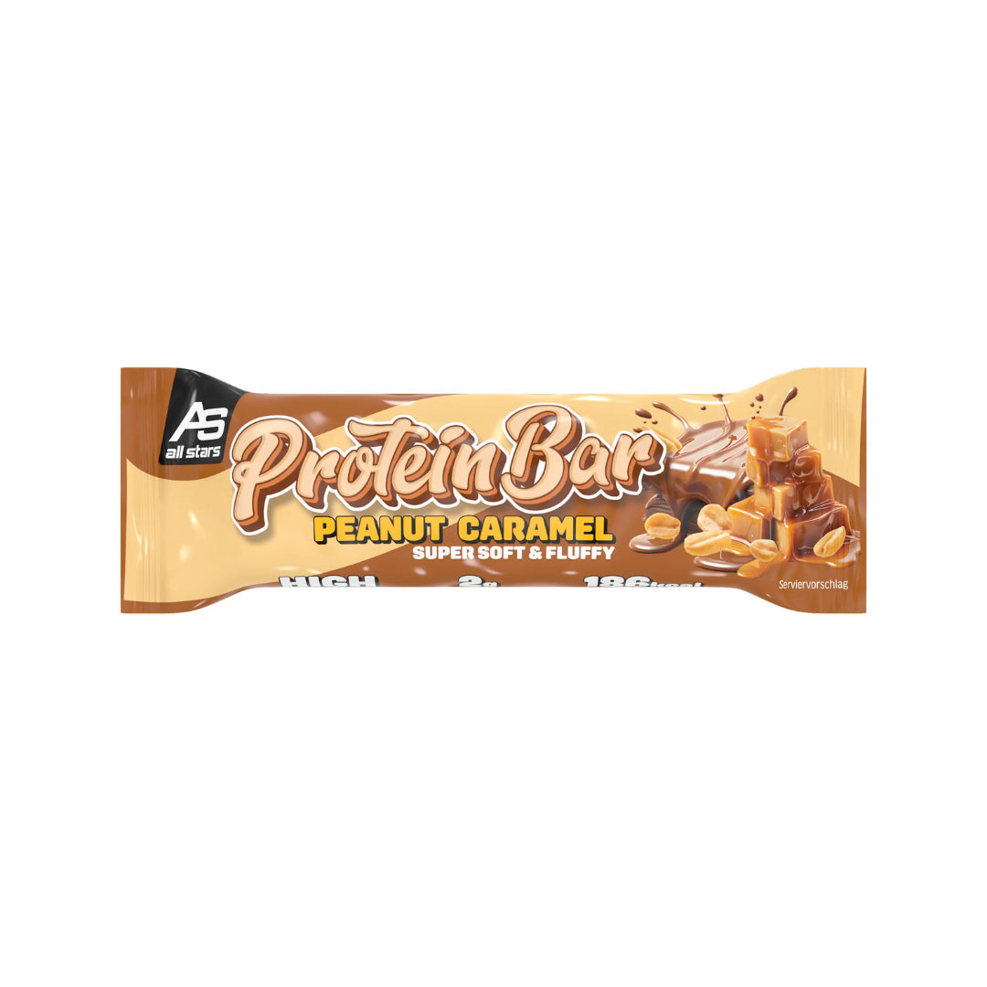All Stars Soft&Fluffy Protein Bar Peanut Caramel 50g