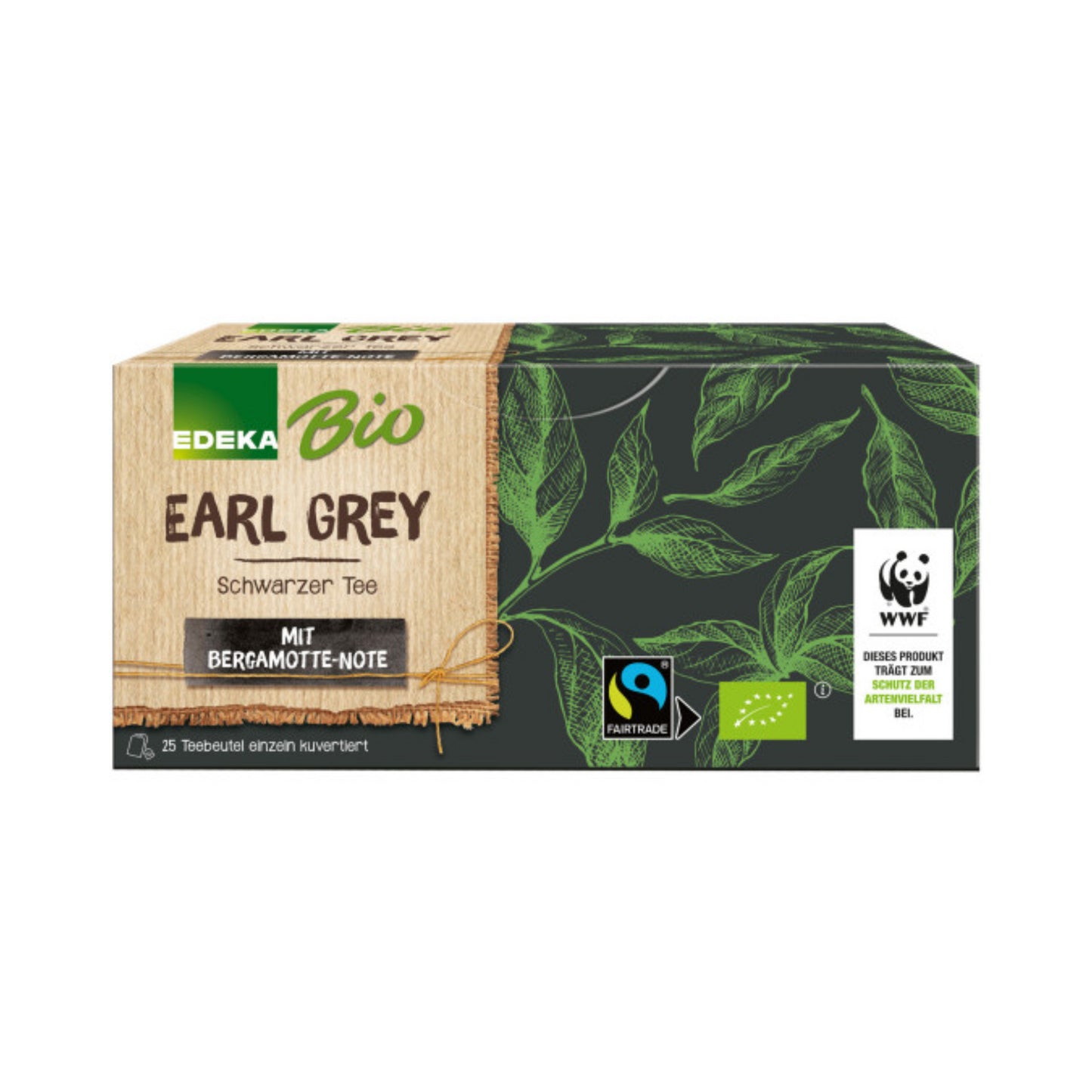 Bio EDEKA Schwarztee Earl Grey 25ST 50g