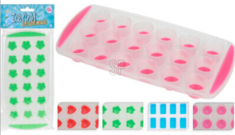 Eiswürfelform für 18 Stück sortiert 24x12x2cm