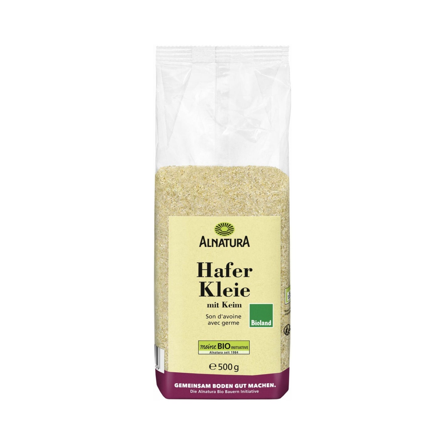 Bio Alnatura Haferkleie mit Keim 500g