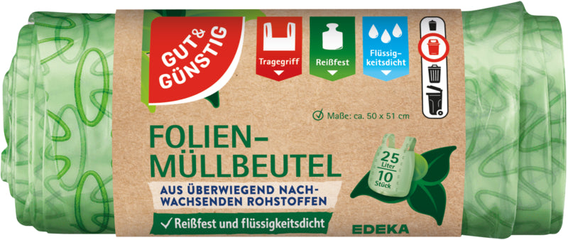 GUT&GÜNSTIG Bio-Müll Folienbeutel 25l 10ST