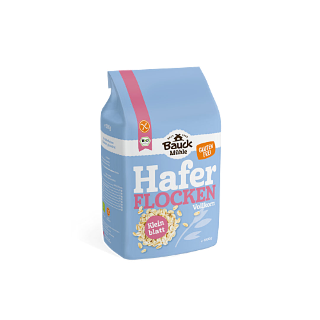 Bio Bauck Mühle Haferflocken Kleinblatt glutenfrei 475g