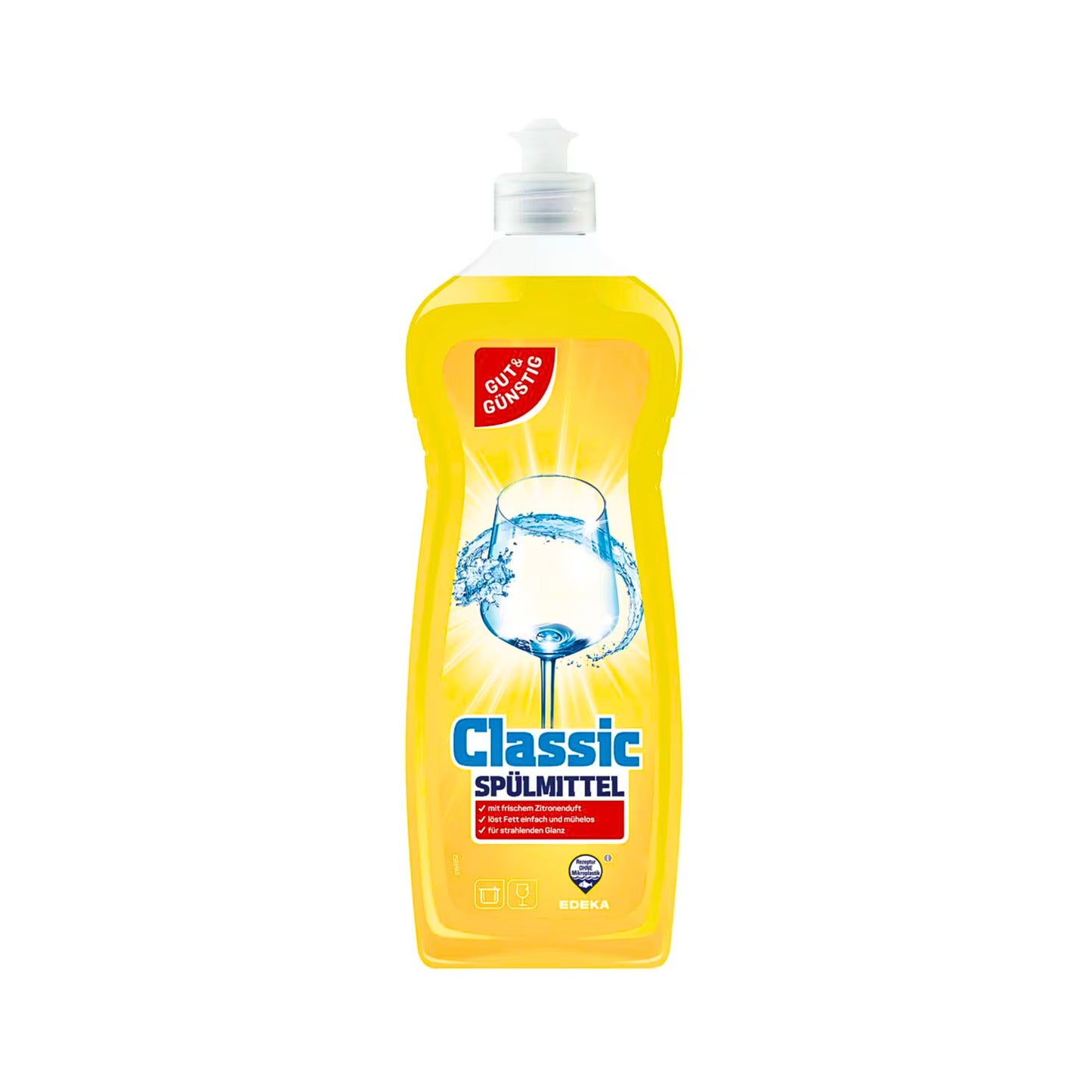 GUT&GÜNSTIG Spülmittel Classic Zitronenduft 1l