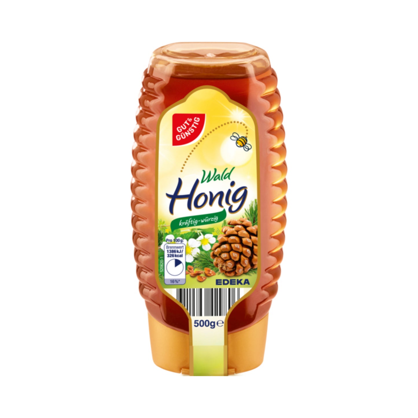 GUT&GÜNSTIG Waldhonig flüssig Spenderflasche 500g