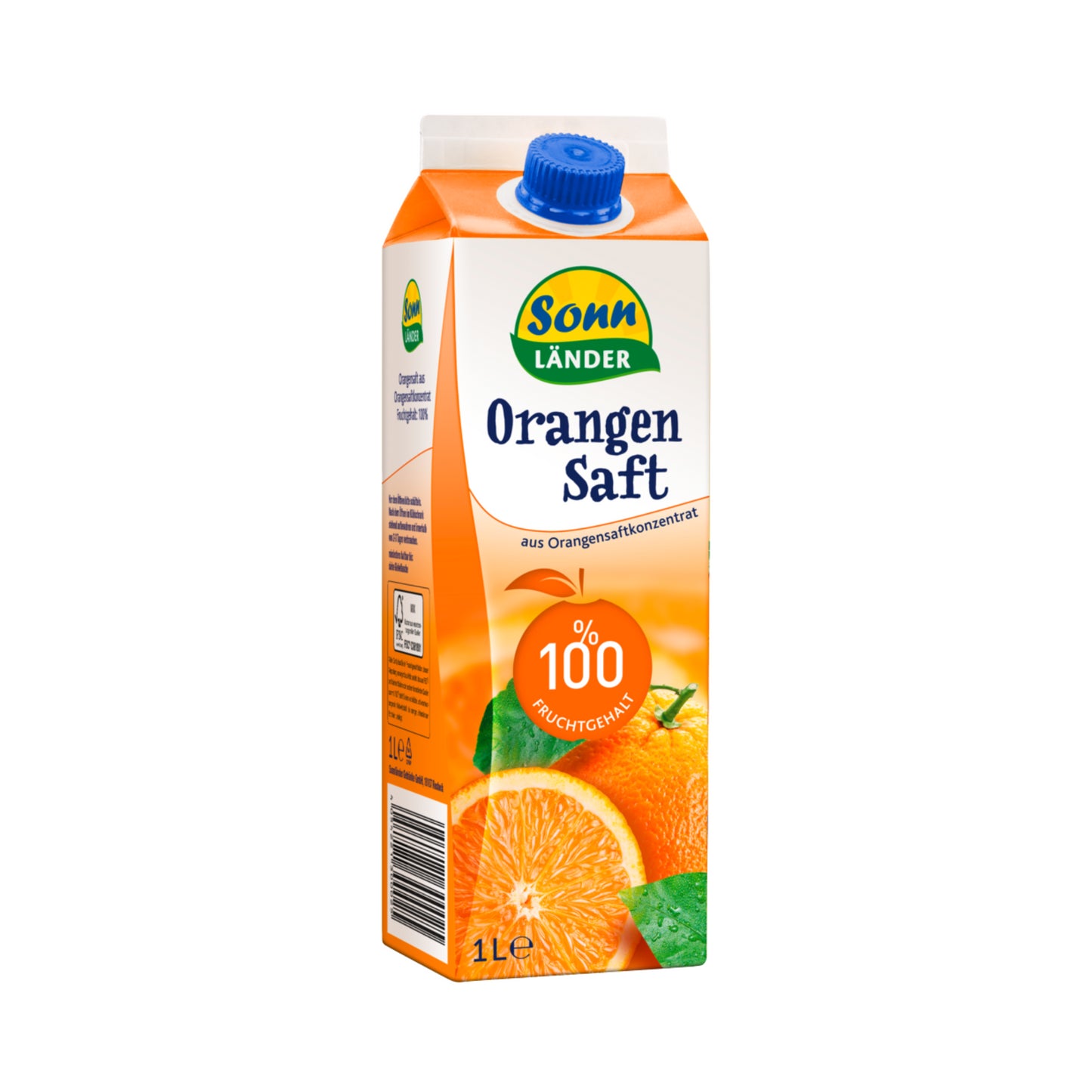 Sonnländer Orangensaft 1l DE/UK/RUS/SE