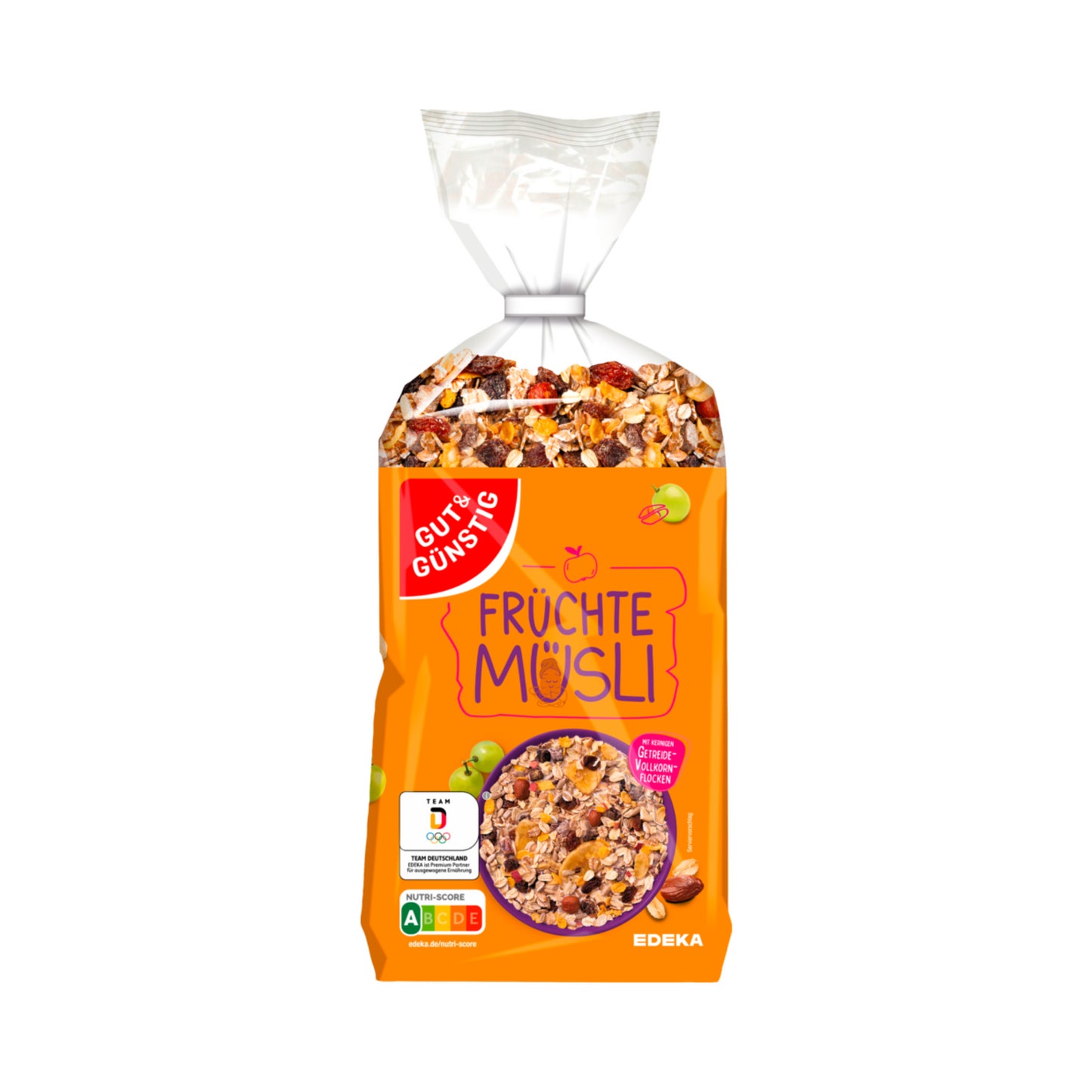 GUT&GÜNSTIG Früchte Müsli 1000g
