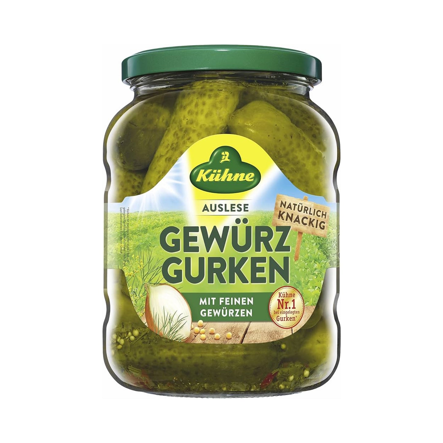 Kühne Gewürzgurken Auslese 670g