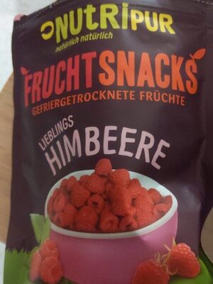 FruchtSnacks Himbeeren gefriergetrocknet für Smoothies, Müsli oder Joghurt 25g