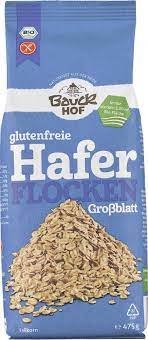 Bio Bauck Mühlen Haferflocken Großblatt glutenfrei 475g