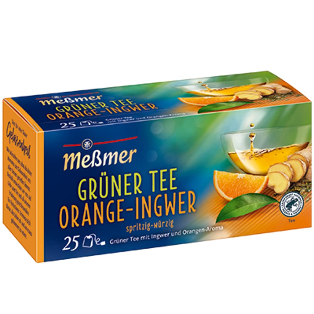 Meßmer Grüner Tee Orange-Ingwer 25ST 43,75g