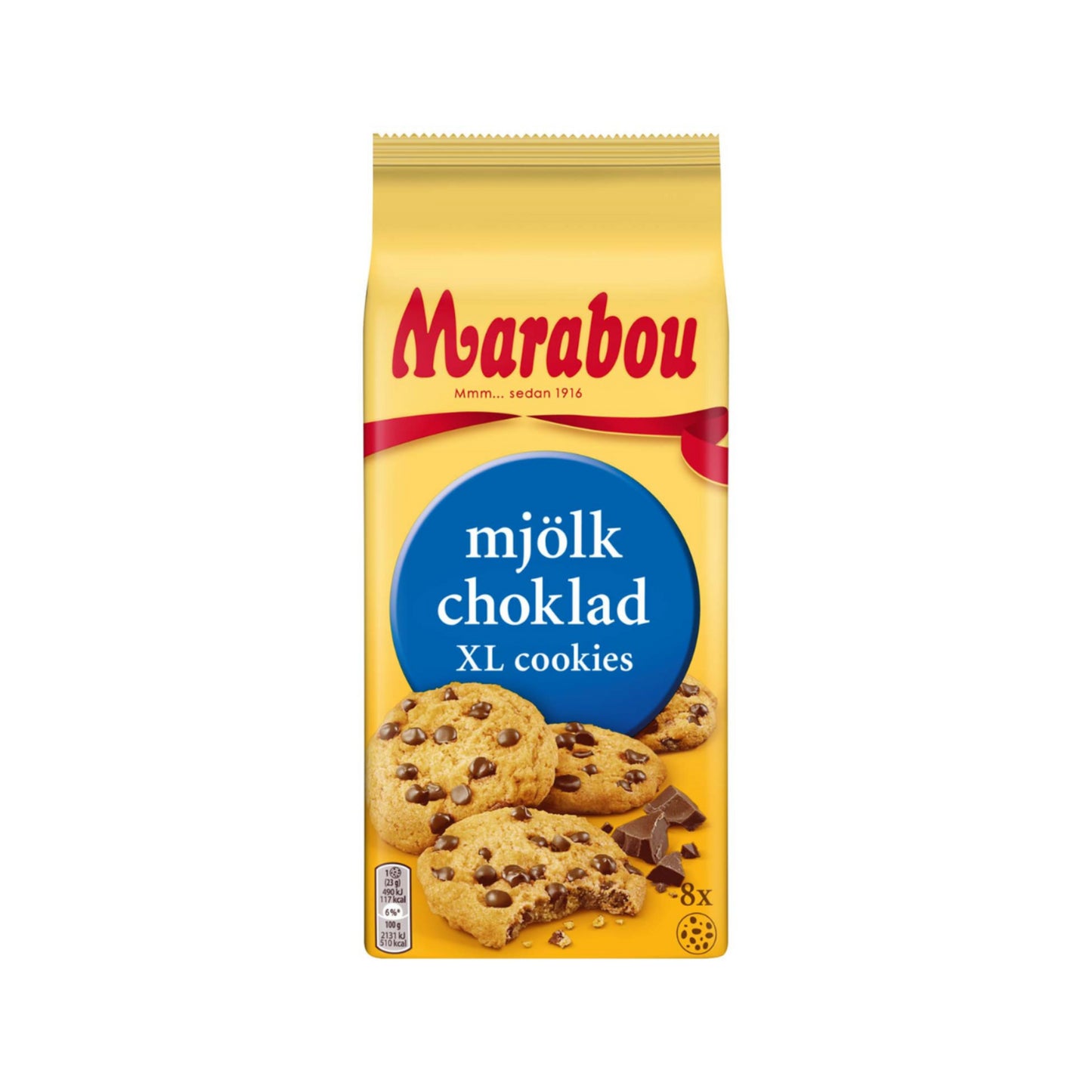 Marabou Cookies Milk Choko 184g