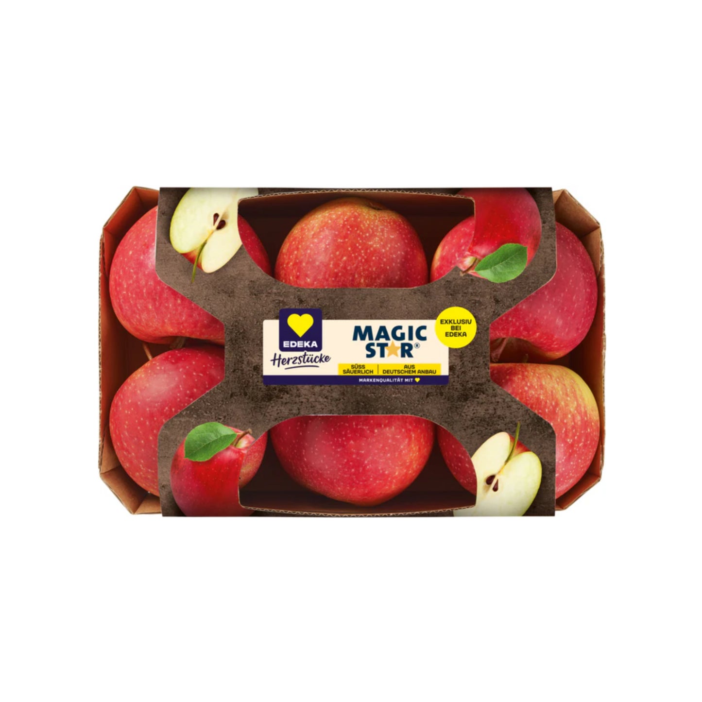 EDEKA Herzstücke Äpfel Magic Star Deutschland Klasse I 1kg Karton
