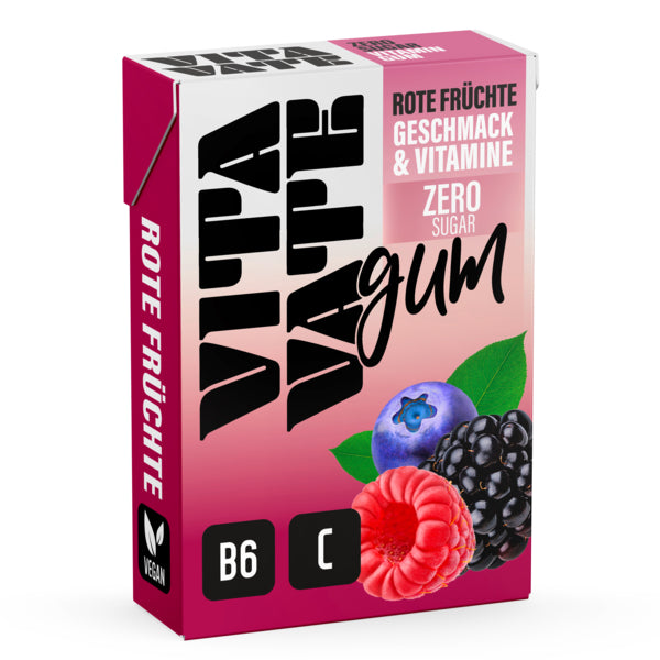 Vitavate Kaugummi rote Früchte 28,2g