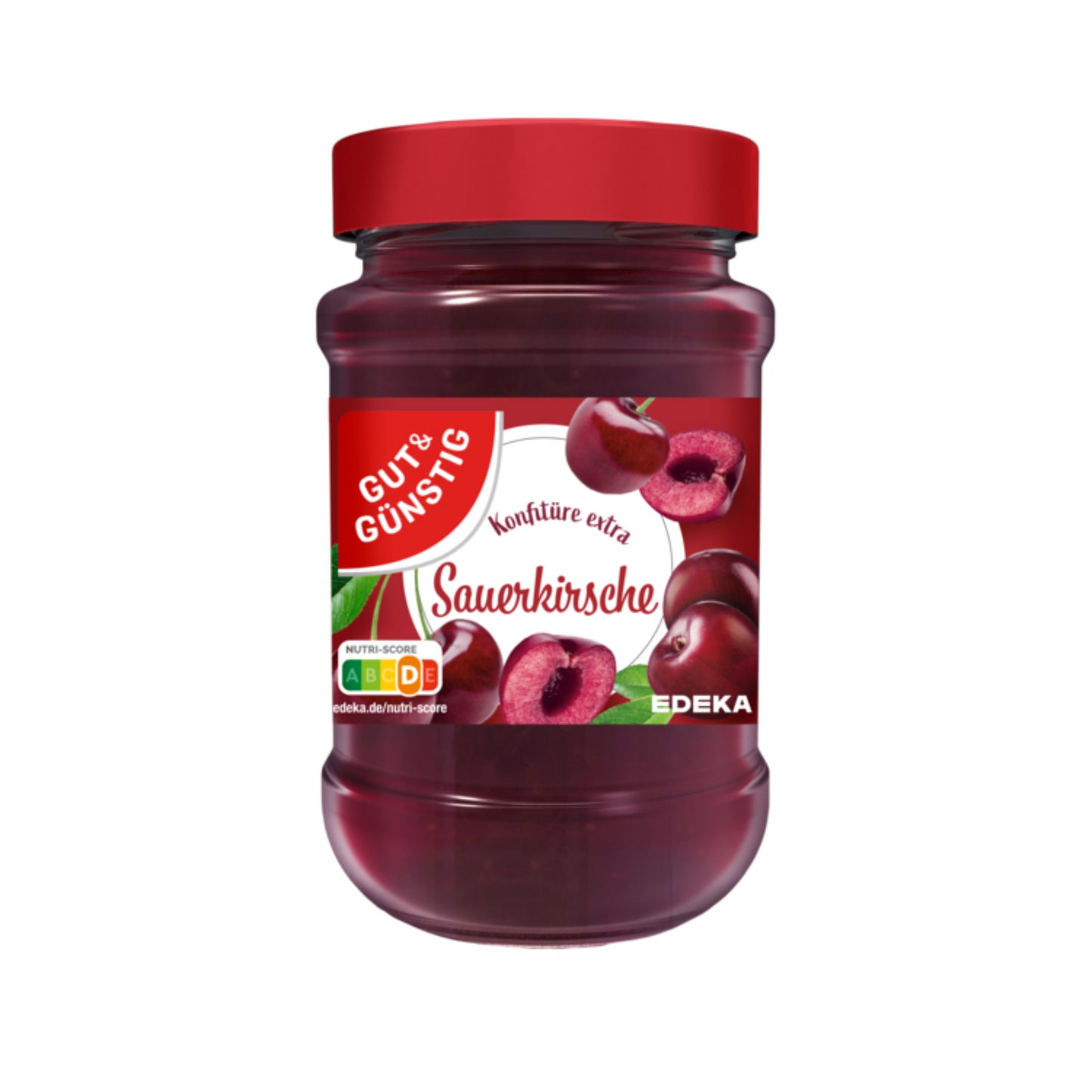 GUT&GÜNSTIG Konfitüre Sauerkirsche 450g