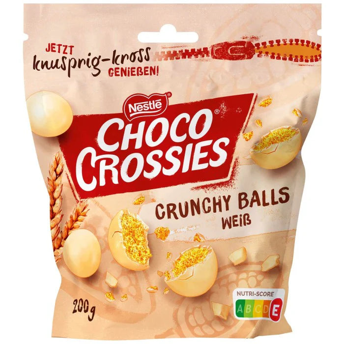 Nestle Choco Crossies Crunchy Balls weiß 200g