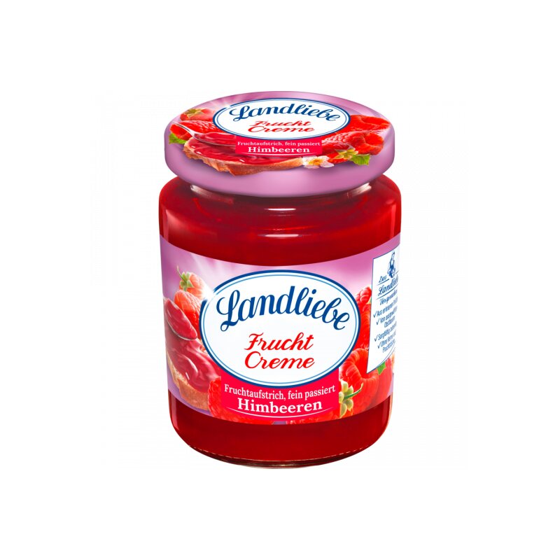Landliebe Fruchtcreme Himbeere fein passiert 200g