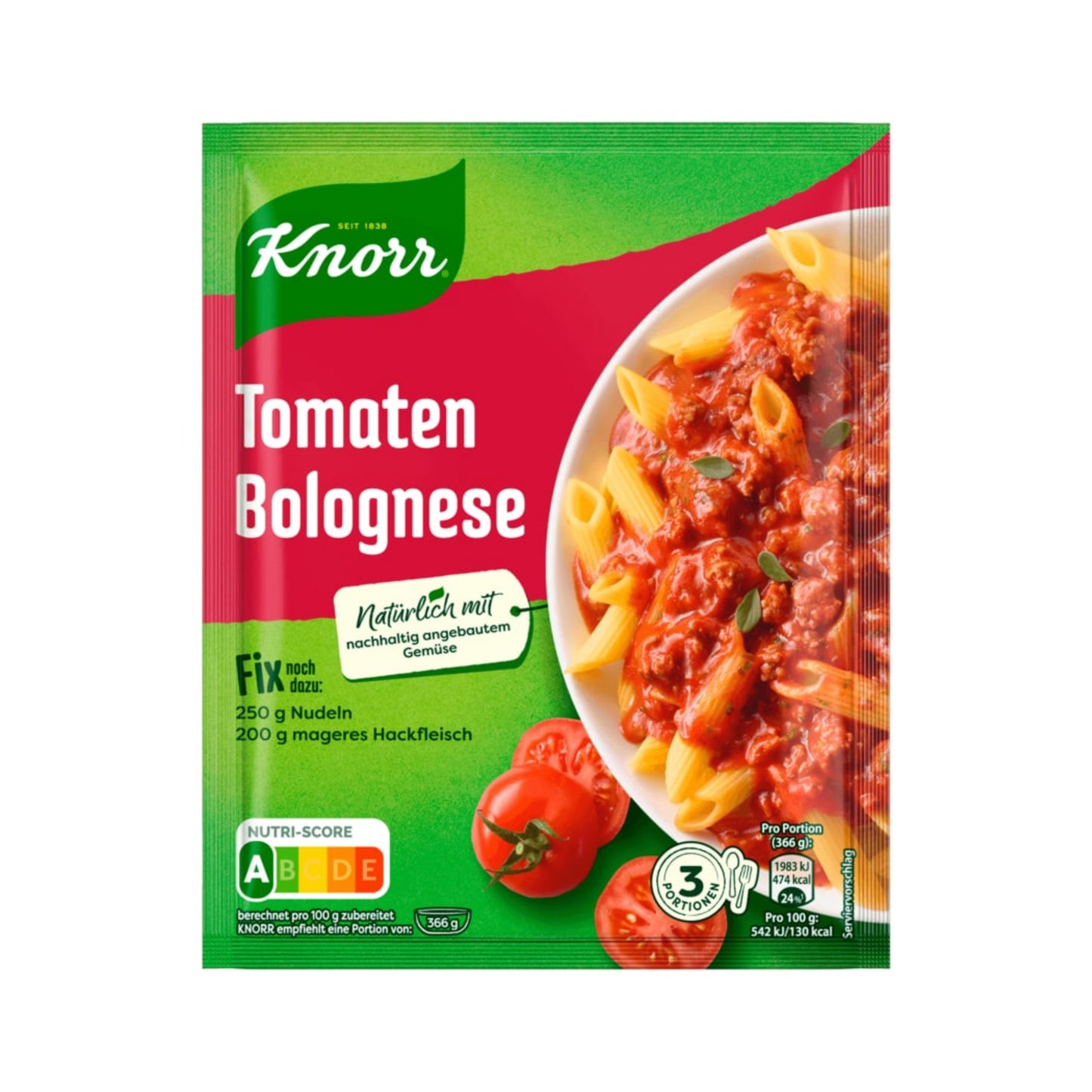 Knorr Fix Tomaten Bolognese 46g