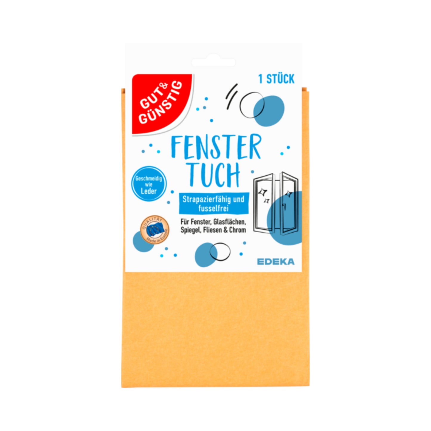 GUT&GÜNSTIG Fenstertuch 35x40cm