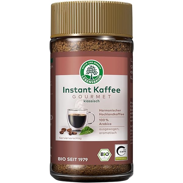 Bio Lebensbaum Gourmet Kaffee Instant 100g