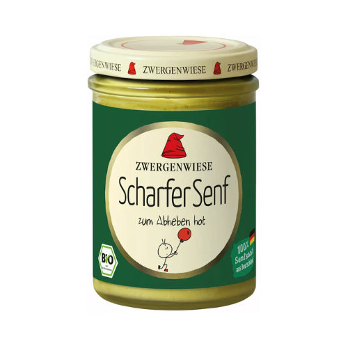 Bio Zwergenwiese Scharfer Senf 160ml