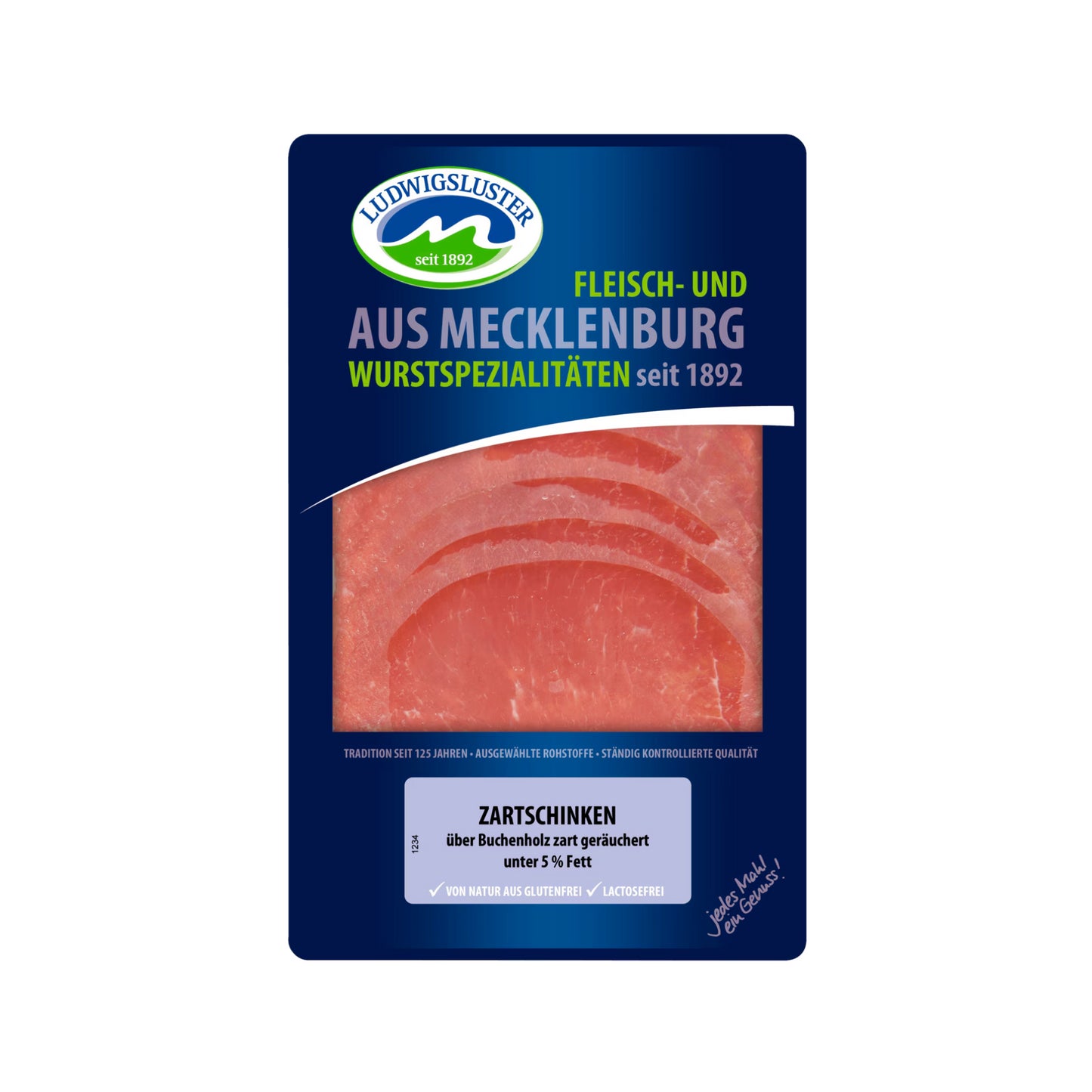 Ludwigsluster Zartschinken 100g