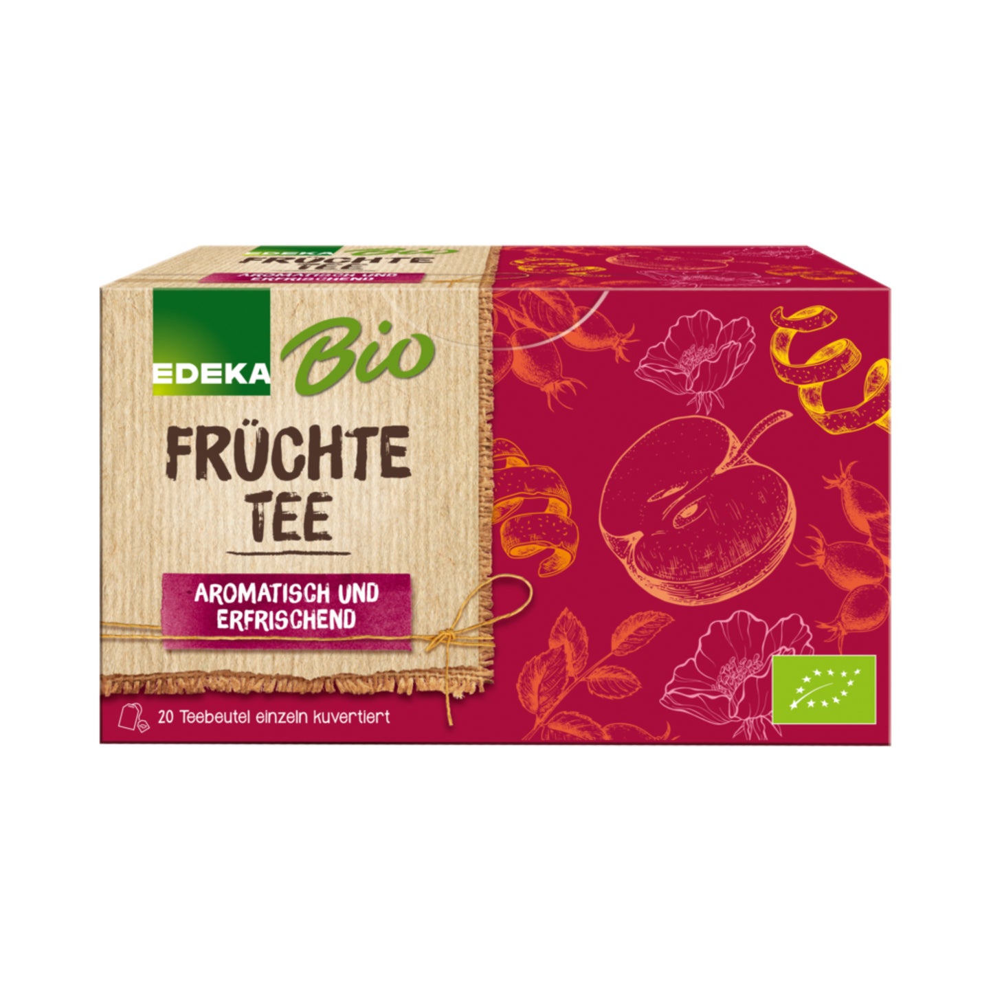 Bio EDEKA Früchte Tee 20x2g