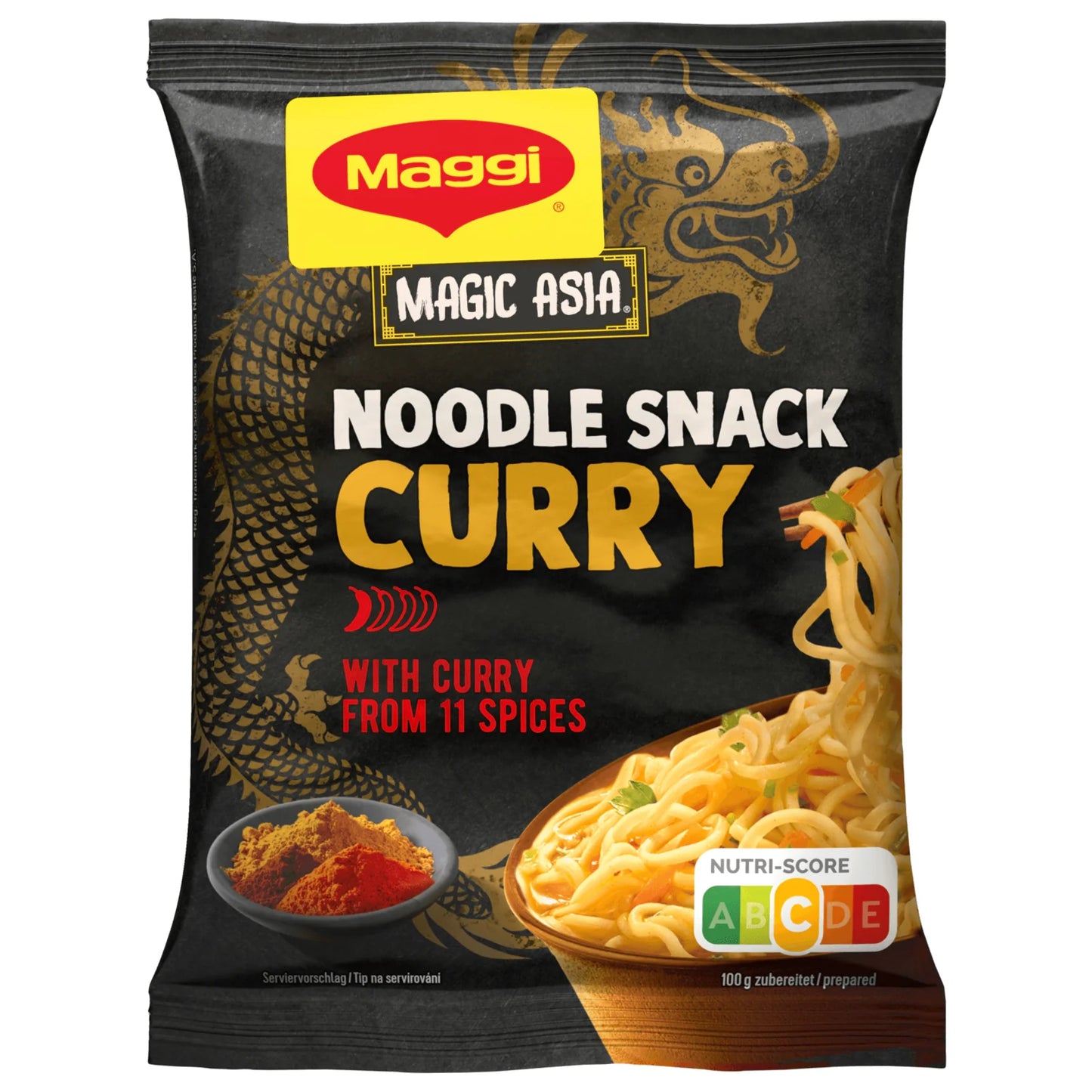 Maggi Magic Asia Nudel Snack Instant Curry 62g