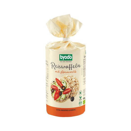 Bio Byodo Reiswaffeln Amaranth 100g