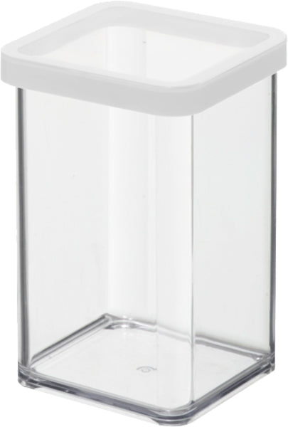 Rotho Premium Dose Loft transparent/weiß 1l