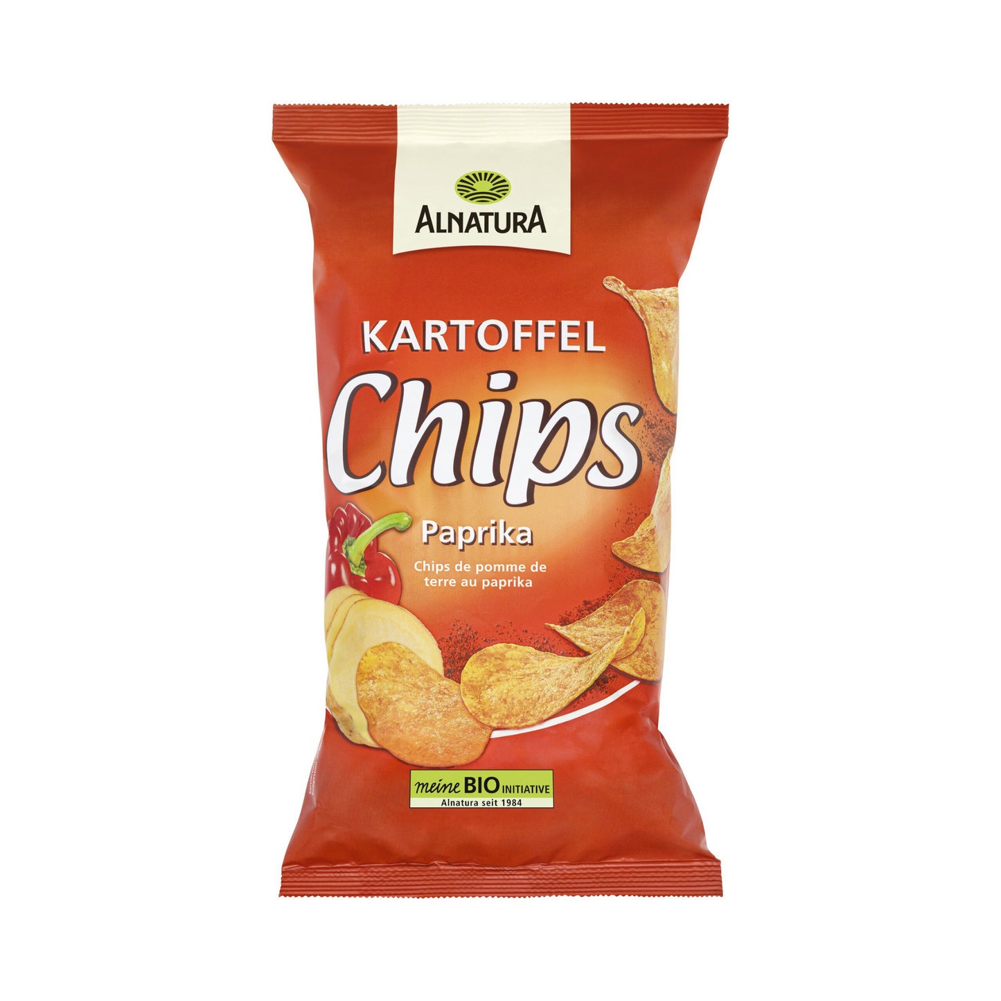 Bio Alnatura Kartoffelchips Paprika 125g