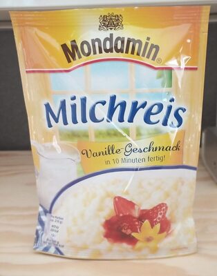 Mondamin Milchreis Vanille f.0,5l 117g