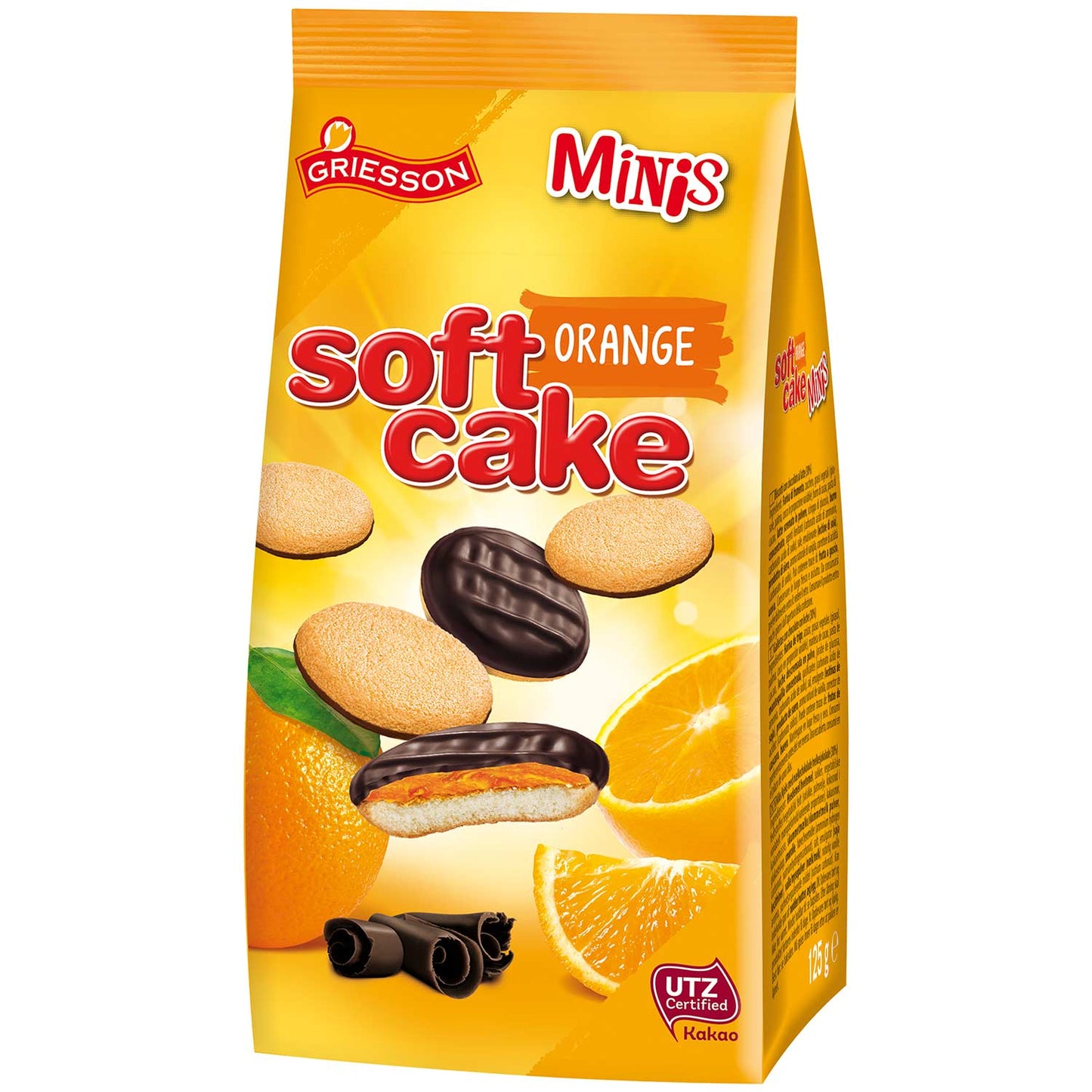 Griesson Minis Soft Cake Orange 125g