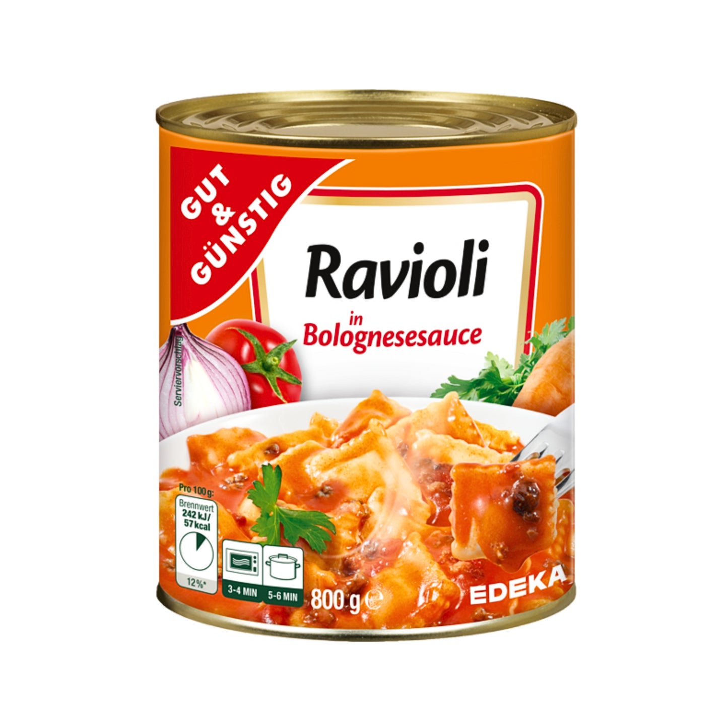 GUT&GÜNSTIG Ravioli Bolognese 800g