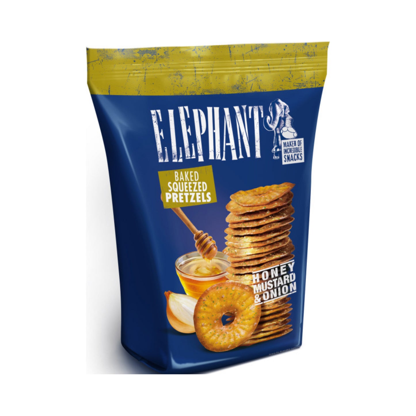 Elephant Pretzels Honig-Senf-Zwiebel 70g