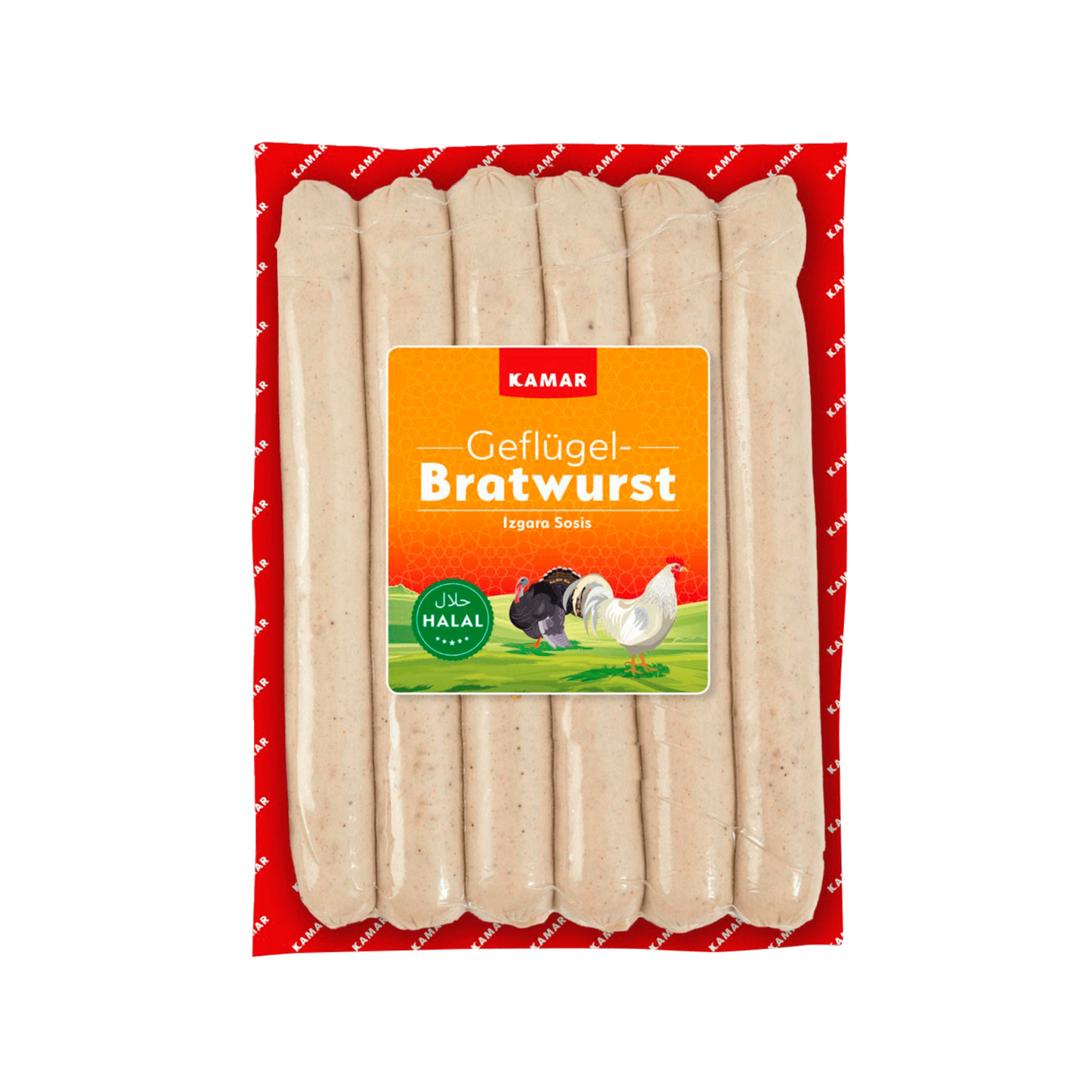 Kamar Geflügelbratwurst 500g