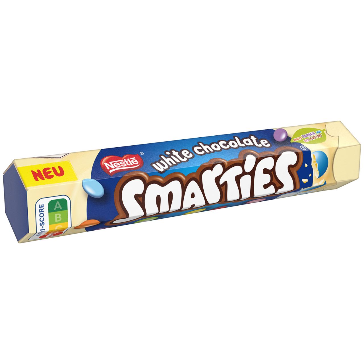 Smarties White Riesenrolle 120g